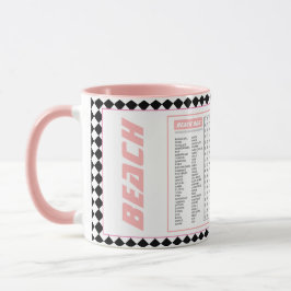 Eine Beach Day Game-Tasse Tasse