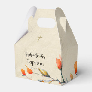 Eine beleuchtete lebensorthodoxe Christliche Taufe Geschenkschachtel