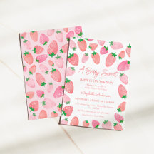 Eine Berry Sweet Strawberry Baby Dusche