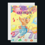 Eine besondere Grandson Birthday Grußkarte Dankeskarte<br><div class="desc">Skip zu ihm Enkel,  es ist Zeit für zehn stich Geburtstagsspass.</div>