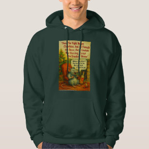 Eine betrunkene Maus – Weihnachtskarte Chaos Hoodie