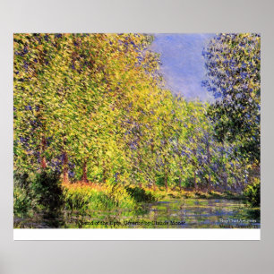Eine Biegung des Epte, Giverny durch Claude Monet Poster