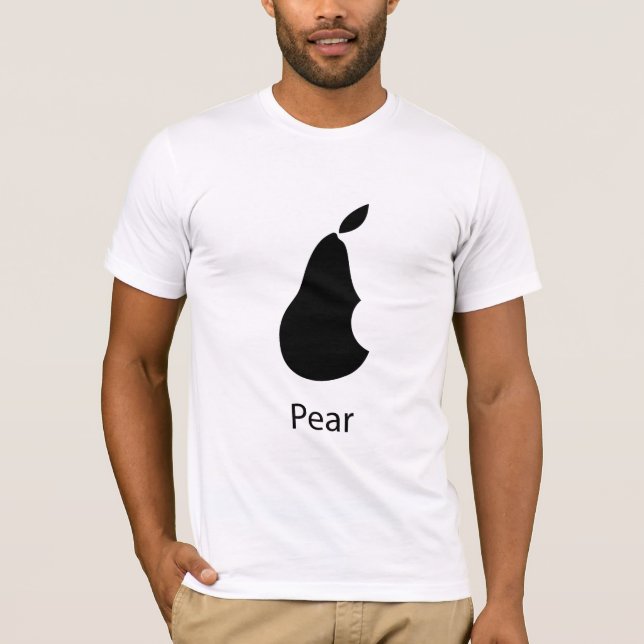 Eine Birne mit einem Biss! T-Shirt (Vorderseite)