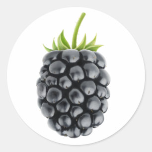 Eine BlackBerry Runder Aufkleber