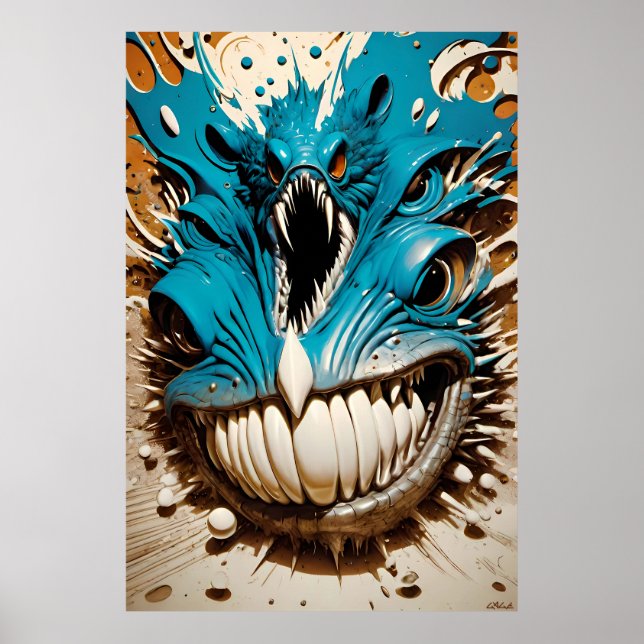 Eine blühende Urne Poster (Vorne)