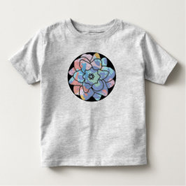 Eine Blume aus Farbflecken Kleinkind T-shirt