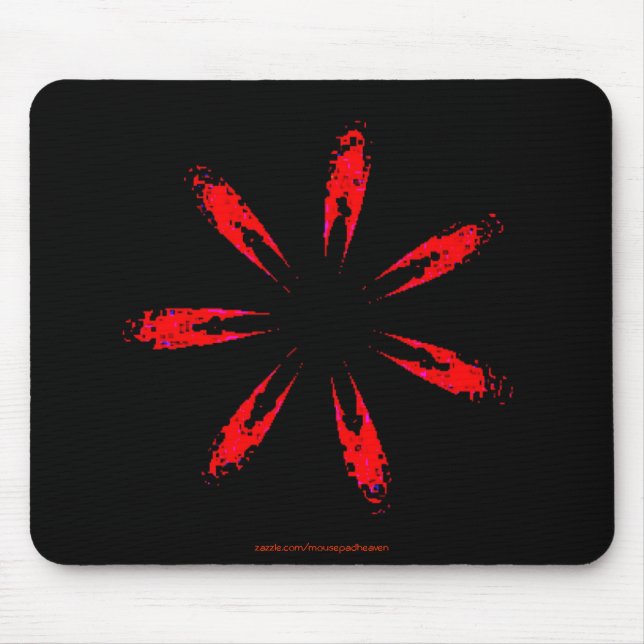 Eine Blume für Sie Mousepad (Vorne)