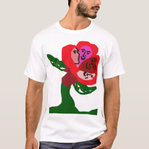 Eine Blume, vier Gesichter – Der Tanz der Einheit T-Shirt