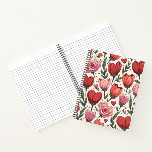 Eine Blume voller Liebe Notizbuch (Innenseite)