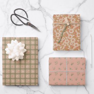 Eine Boho-Insektensammlung Geschenkpapier Set