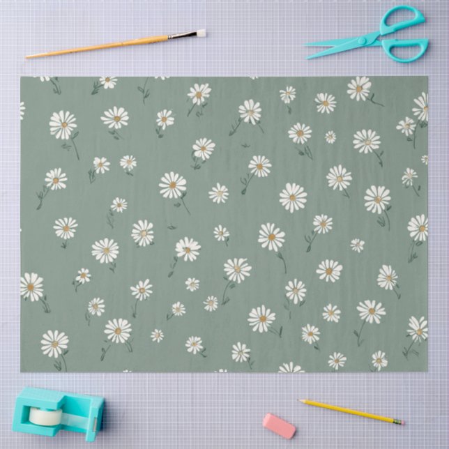 Eine Boho-Oster-Serie Design #4 Seidenpapier (Basteln)