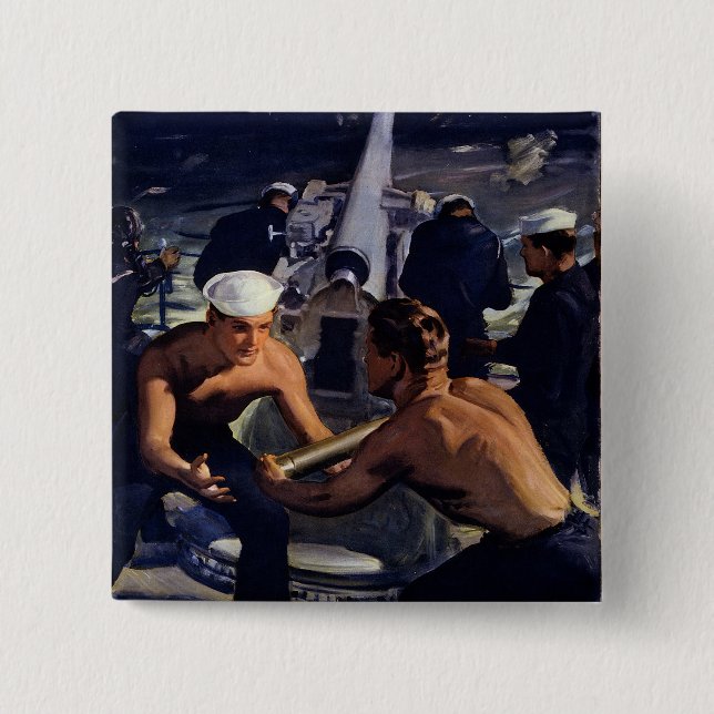 Eine Botschaft aus Amerika Button (Vorderseite)