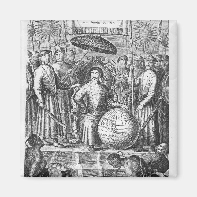 Eine Botschaft aus Ost-Indien Magnet (Vorne)