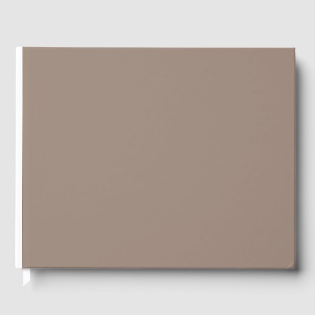 eine braune Mauer mit Gästebuch (Vorderseite)