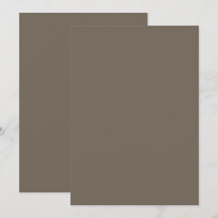 eine braune Wand mit einer schwarz-weißen Uhr Dankeskarte