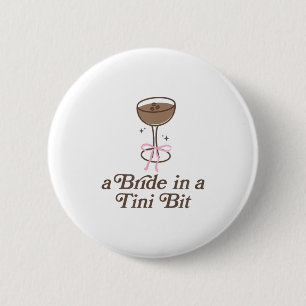 Eine Braut in einem Tini-Bit-Schwanz Bow Coquette  Button