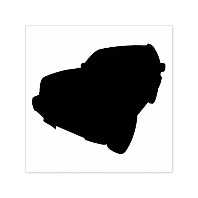 Eine Briefmarke aus Gummi von 4x4 Permastempel (Design)