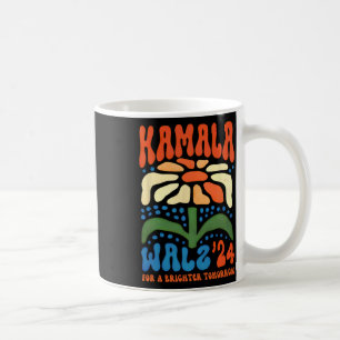 Eine Brighter Tomorrow Boho Ästhetik Kamala Waltz  Kaffeetasse