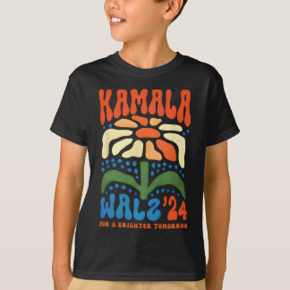 Eine Brighter Tomorrow Boho Ästhetik Kamala Waltz T-Shirt
