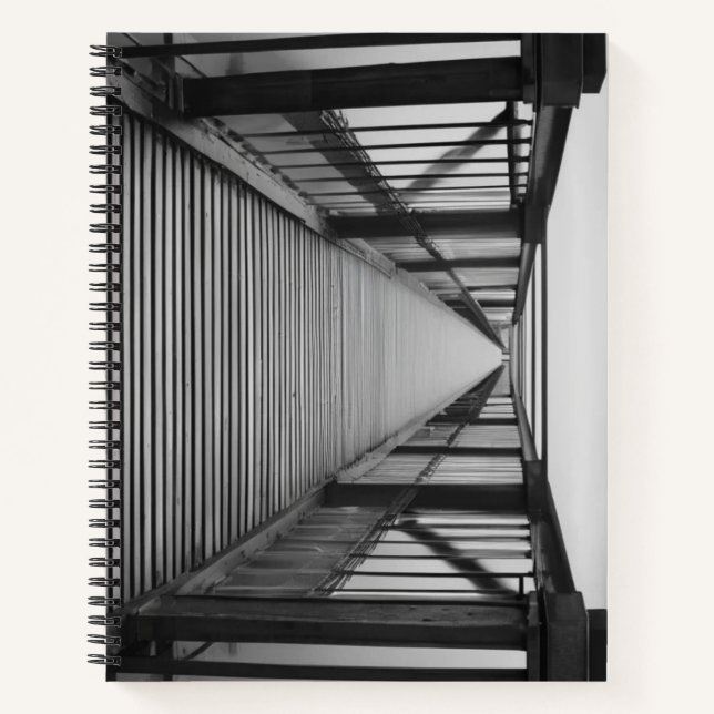 Eine Brücke ins Nichts Notizbuch (Vorderseite)