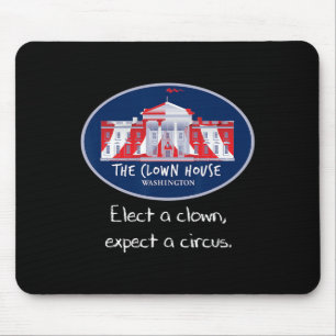 Eine Clown-Anti-Trump-Resist-Zirkus-Liebe ist lieb Mousepad