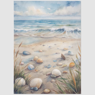 Eine Coastal Series Design 24 Seidenpapier