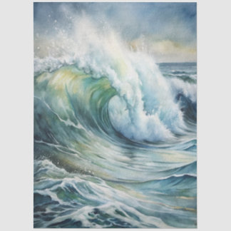 Eine Coastal Series Design 49 Seidenpapier