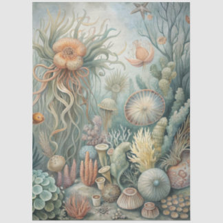 Eine Coastal Series Design 61 Seidenpapier