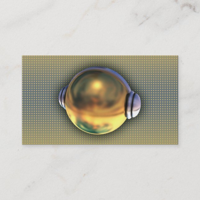 Eine coole 3D DJ Logo-Geschäftskarte Visitenkarte (Vorderseite)