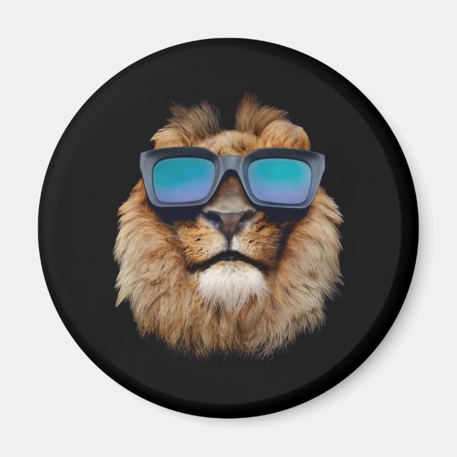 Eine Coole Katze Magnet (Vorne)