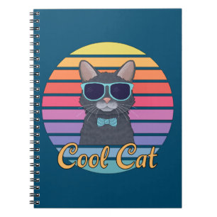 Eine Coole Katze Notizblock