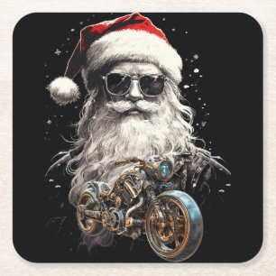 EINE COOLE REISE NACH SANTA RECHTECKIGER PAPPUNTERSETZER