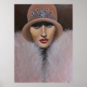 Eine Dame aus den 20er Jahren, Poster