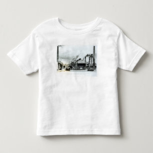Eine Dampf-Motor Manufaktur und Eisen-Arbeiten Kleinkind T-shirt