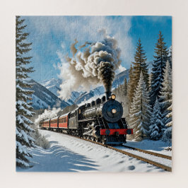 Eine Dampflokomotive