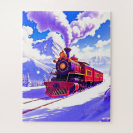 Eine Dampflokomotive für Kinderreisen