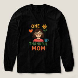 Eine dankbare Mutter – Süße Cartoon-Mutter mit Bri Tri-Blend Shirt