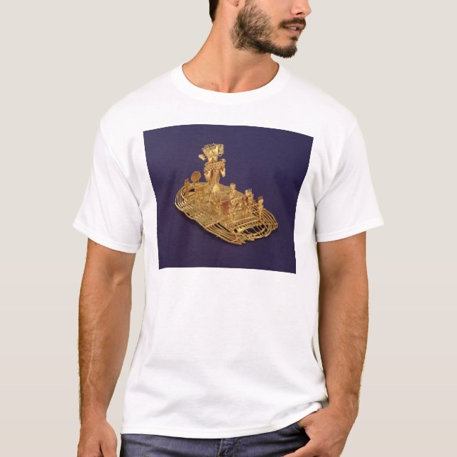 Eine darstellende Muisca votive Figürchen T-Shirt (Vorderseite)