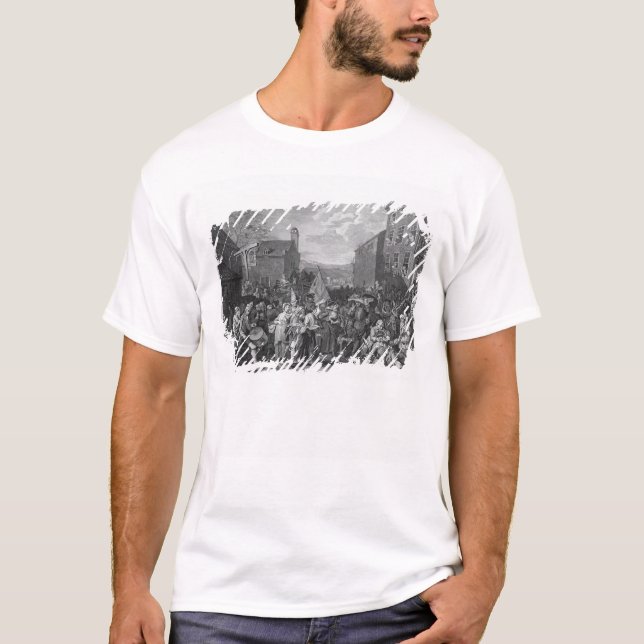 Eine Darstellung des März des Schutzes T-Shirt (Vorderseite)