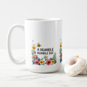 Eine demütige Hummel Kaffeetasse
