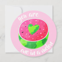 Eine der Lieben des Melon Valentine Heart Watermel