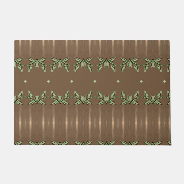 Eine Designer-Throw-Mat Fußmatte (Vorderseite)