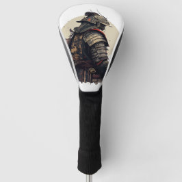 Eine detaillierte Samurai-Abbildung Golf Headcover