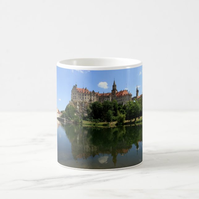 Eine deutsche Schloss-Tasse Kaffeetasse (Mittel)
