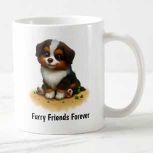 Eine digitale Malerei eines Niedlichen australisch Kaffeetasse