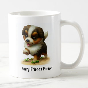Eine digitale Malerei eines Niedlichen australisch Kaffeetasse