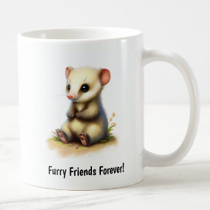 Eine digitale Malerei eines nordamerikanischen Opo Kaffeetasse