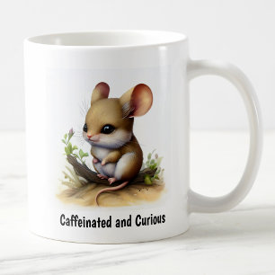 Eine digitale Malerei eines süßen Jerboa Kaffeetasse