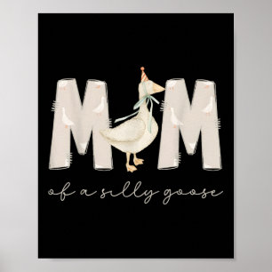 Eine dumme Gans Mama 1. Erster Geburtstag Familie Poster