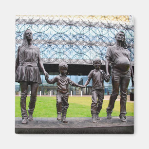 Eine echte Birmingham-Familie Magnet